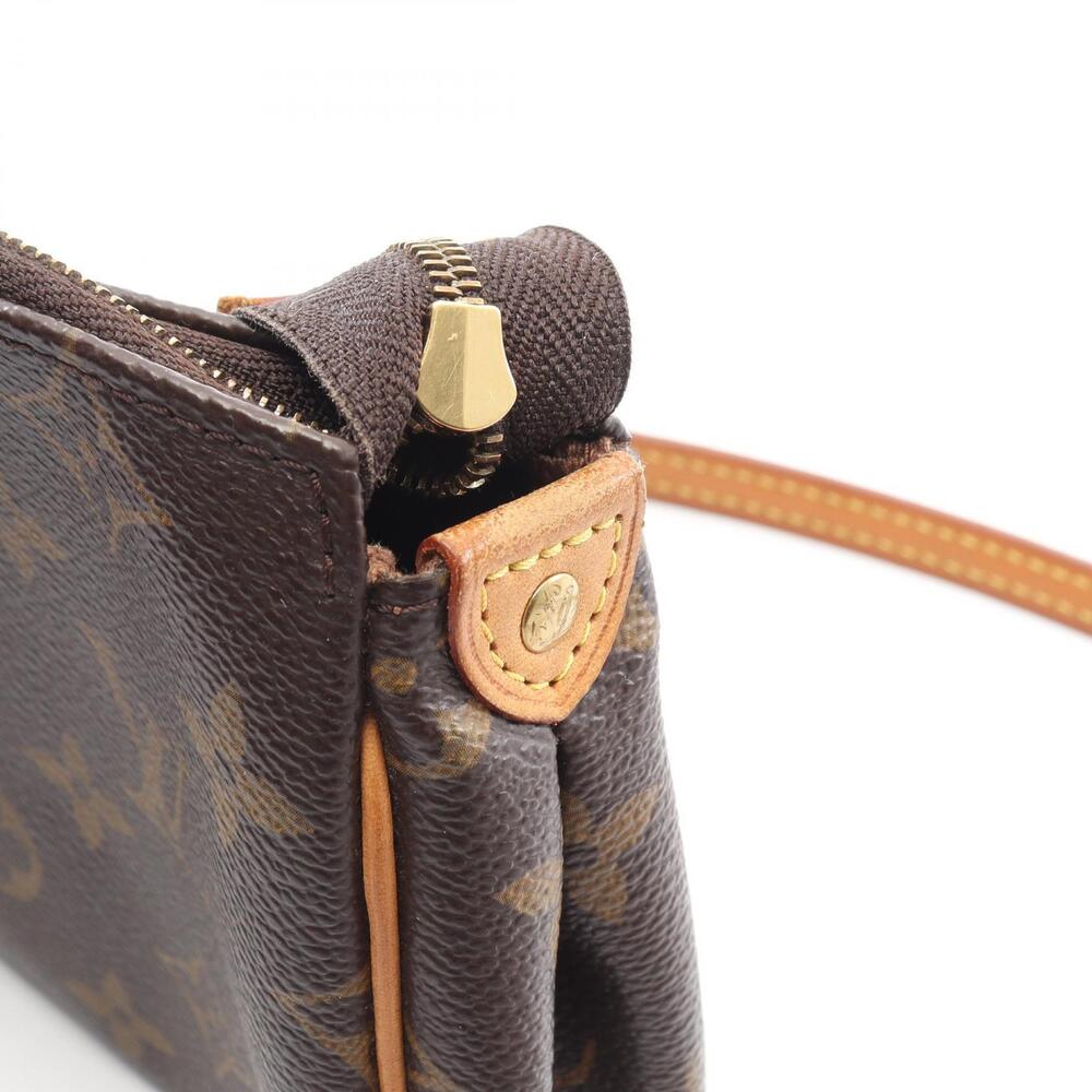 Louis Vuitton Canvas Monogram Eva Shoulder Brown Leather Bag - Picture 7 of 9